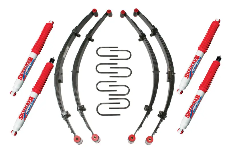 Skyjacker 2.5-Inch Lift Kit With Four Hydraulic Shocks – For 1987–1996 Jeep Yj 1
