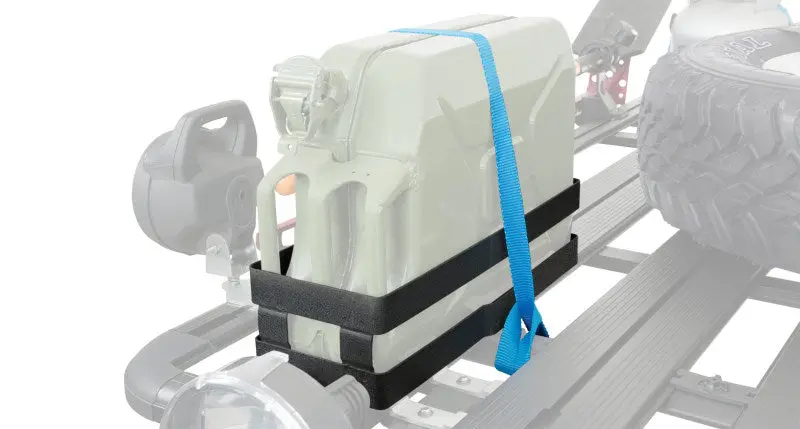 Rhino-Rack Horizontal Jerry Can Mount – Compatible With Pioneer And Alloy Tray Roof Racks 1