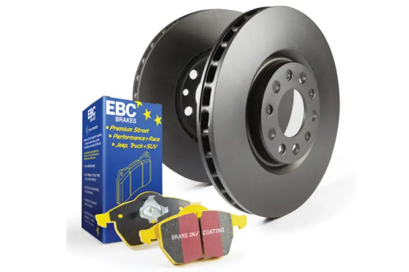 Stage 13 Performance Brake Kit: Yellowstuff Pads + Rk Drilled & Slotted Rotors 1