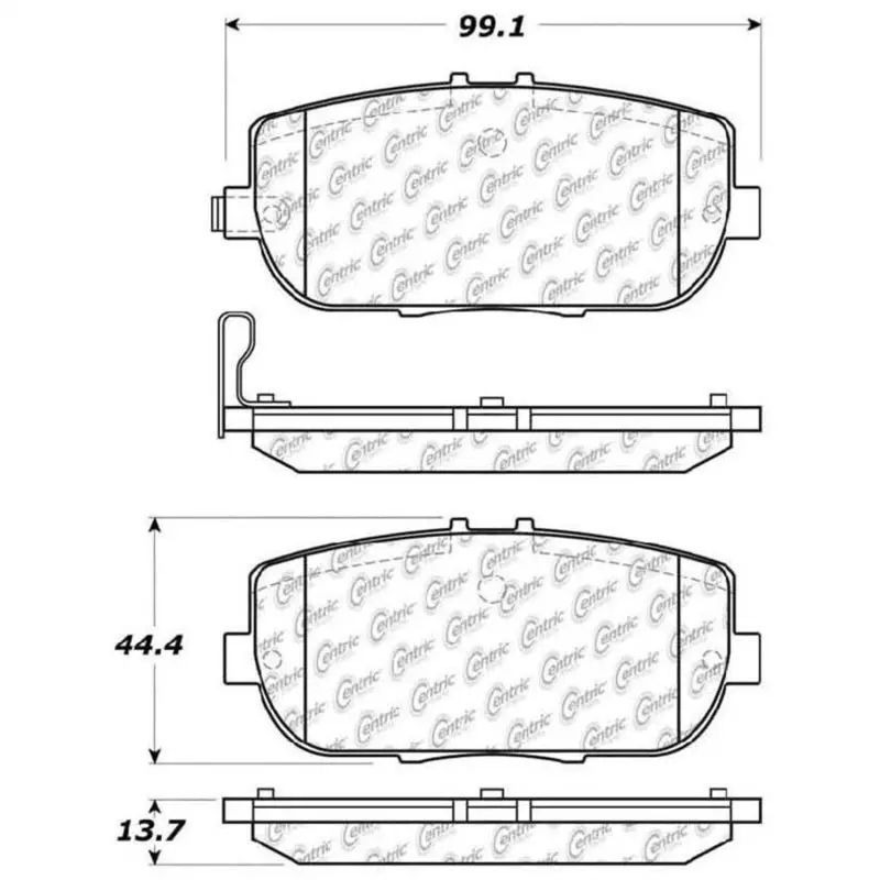 Stoptech Street Touring Brake Pads – Optimized For Daily Driving And Moderate Performance Use 1