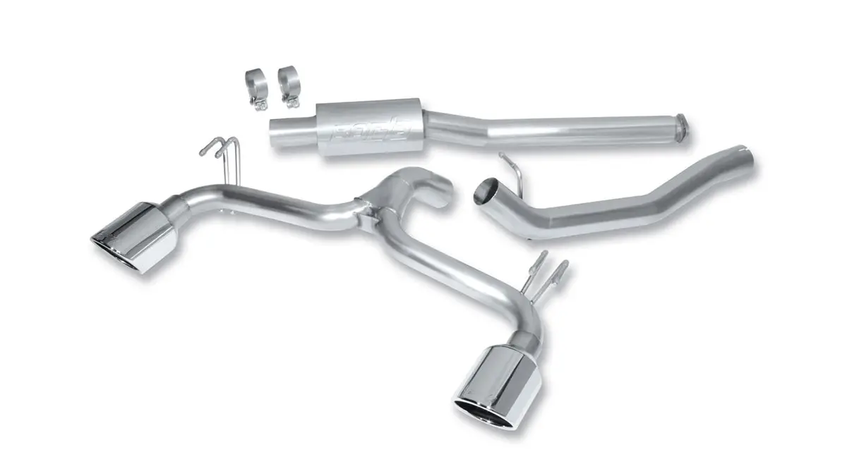 Borla S-Type Catback Exhaust For 2009–2017 Mitsubishi Lancer Ralliart 2.0L 1