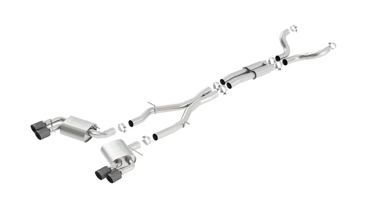 Borla Atak Catback Exhaust System For 2016-21 Chevy Camaro 6.2L 1
