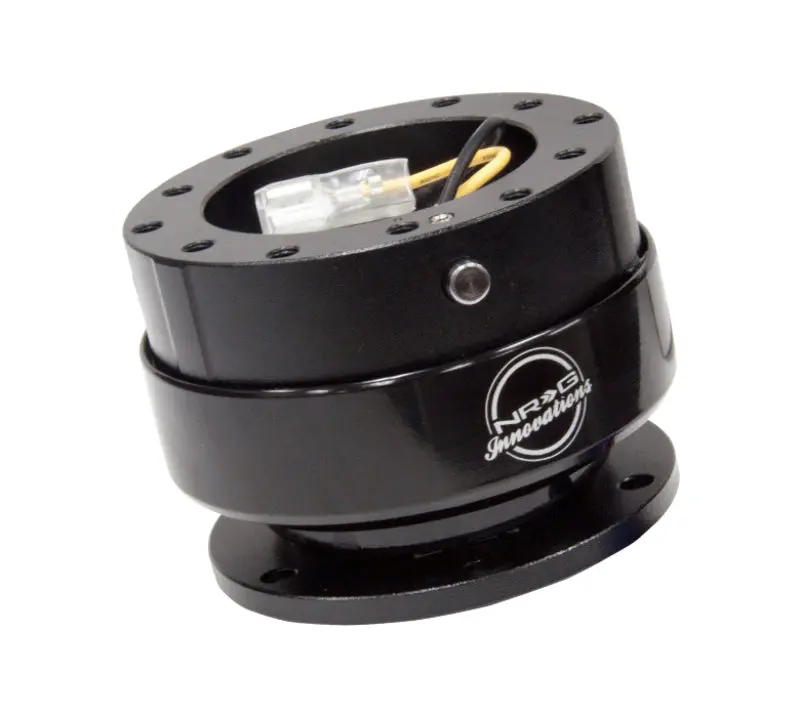 Nrg Quick Release Steering Hub – Gen 2.0, Black Body With Black Ring 1