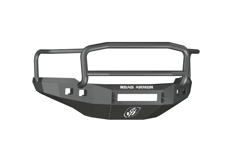 Road Armor Stealth Front Bumper With Lonestar Guard For 2011–2014 Chevy 2500 – Textured Black 1