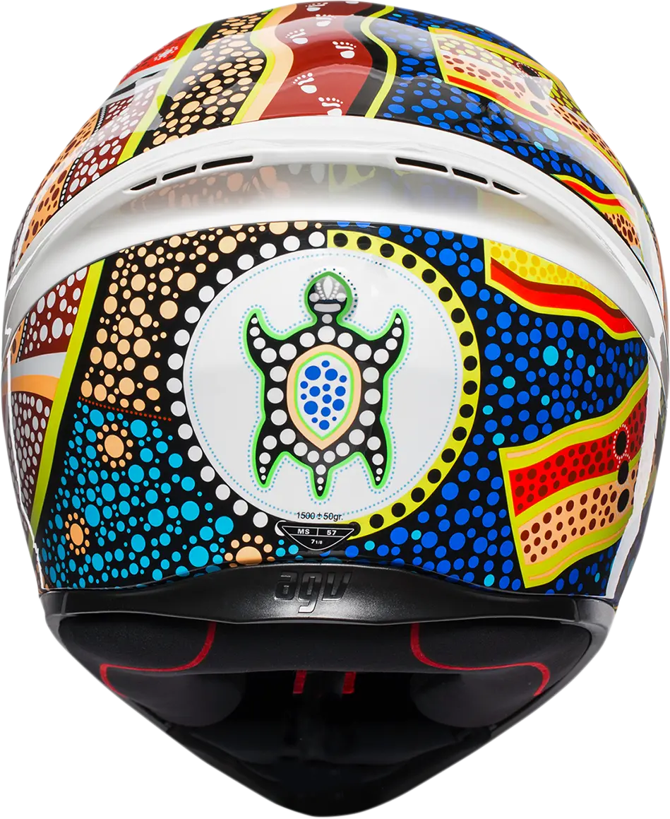 Agv K1 Modular Motorcycle Helmet – Dreamtime Graphic, Medium Large (Ml) 1