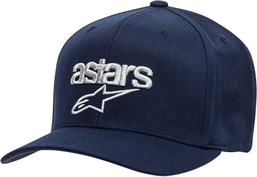 Alpinestars Heritage Blaze Hat – Navy/Gray, Small/Medium 1