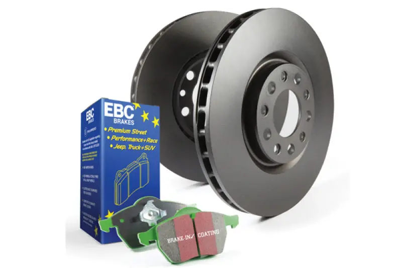 Greenstuff 2000 Brake Pad & Rk Slotted Rotor Kit – Stage 11 Performance Package 1