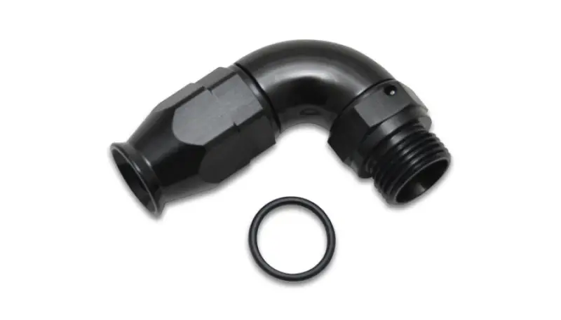 Vibrant -6An To -8Orb 90° Ptfe Hose Fitting – Stainless Steel 1
