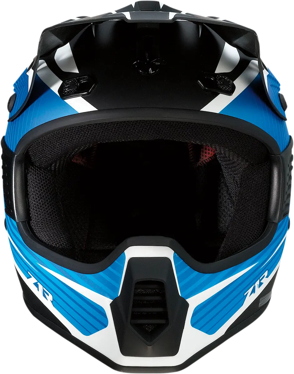 Z1R Flame Graphic Child Helmet – Blue (Size S/M) 1