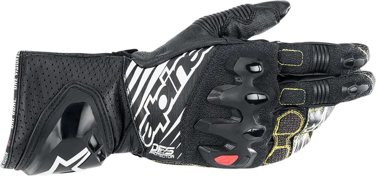 Alpinestars Gp Tech S Motorcycle Gloves – Black/White, Xl (Sku: 3556422-12-Xl) 1