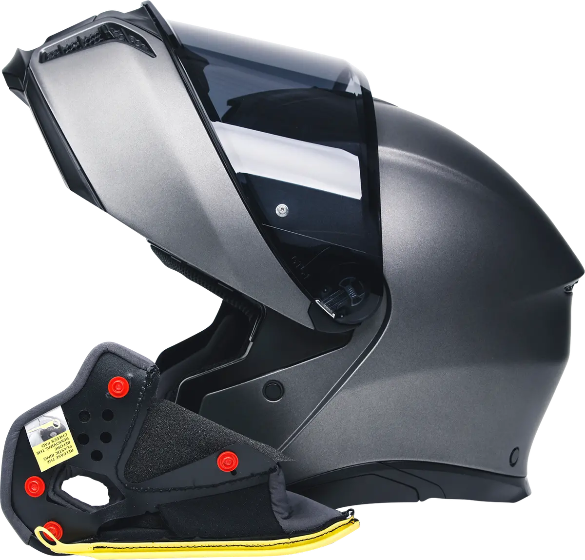 Agv Tourmodular Replacement Cheek Pads – Gray/Black, Size Xs/M (Model 20Kit93031629) 2