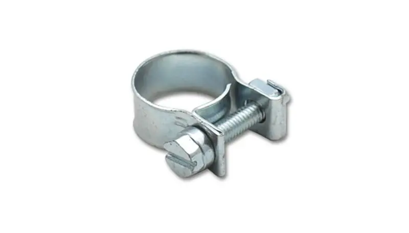 Vibrant Mini Hose Clamps – 11–13Mm Range, Zinc-Plated Steel, Pack Of 10 1