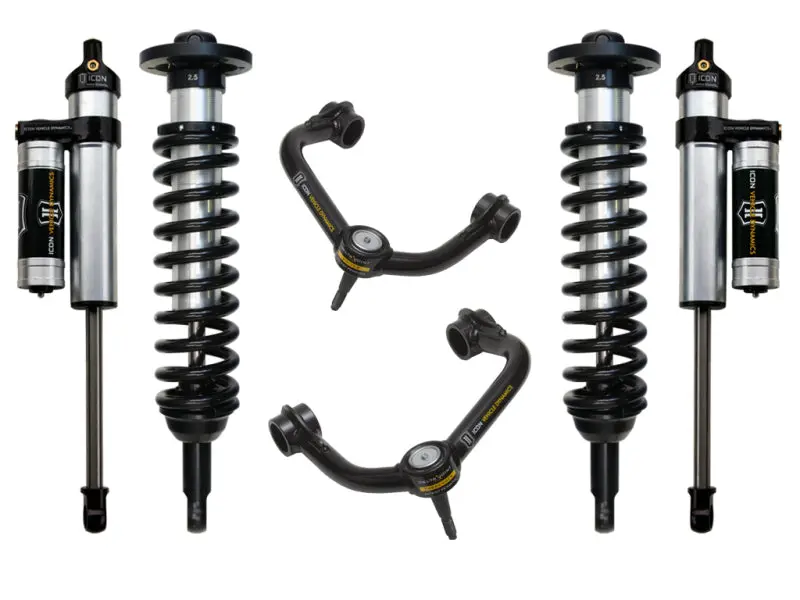 Icon Stage 3 Suspension System For 2004–2008 Ford F-150 2Wd – 0–2.63-Inch Lift With Tubular Upper Control Arms 1