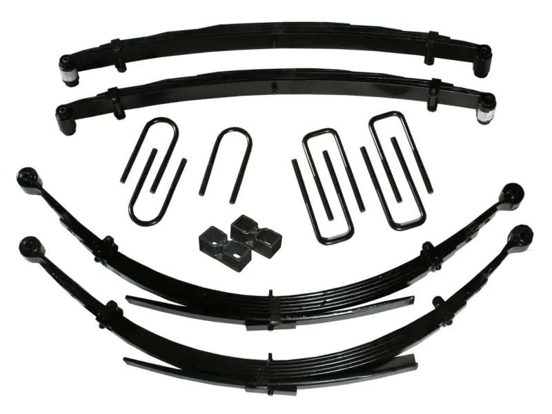 Skyjacker 4-Inch Lift System With 6-Inch Rear Blocks – Cummins Diesel Trucks 1