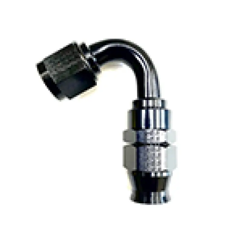 Fragola -6An Real Street Hose End – 120-Degree Black Anodized Fitting For Ptfe Lines 1