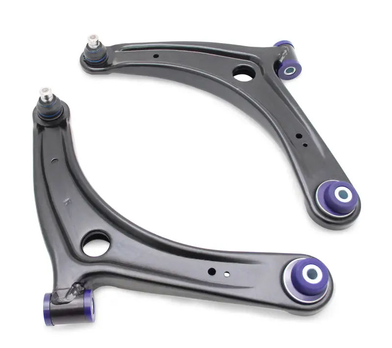 Superpro Front Lower Control Arm Kit With Bushings For 2008 Mitsubishi Lancer Gts – Includes Positive Caster Adjustment 1
