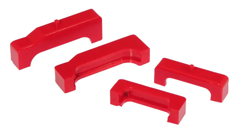 Prothane Radiator Mount Isolators For 1988–1998 Chevrolet Small-Block Trucks – Red Polyurethane 1