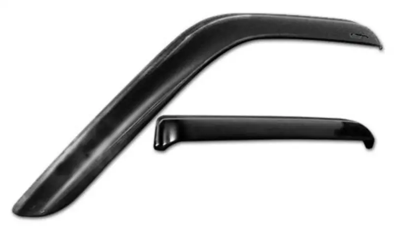 Stampede Snap-Inz Smoke Sidewind Deflector Kit For 2019 Chevrolet Silverado 1500 Crew Cab 1