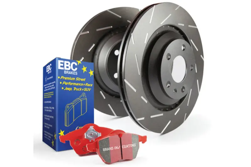 Ebc Redstuff Performance Brake Pad & Usr Drilled/Slotted Rotor Kit – S4 Application 1