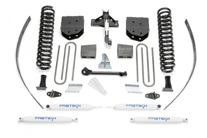 Fabtech 8-Inch Basic Lift System With Performance Shocks For 2008–2016 Ford F-250 4Wd (No Overload Springs) 1