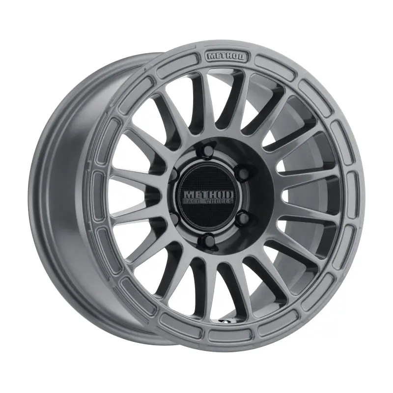 Method Mr314 Gloss Titanium Wheel – 17X8.5", Zero Offset, 6X5.5", 106.25Mm Center Bore 1