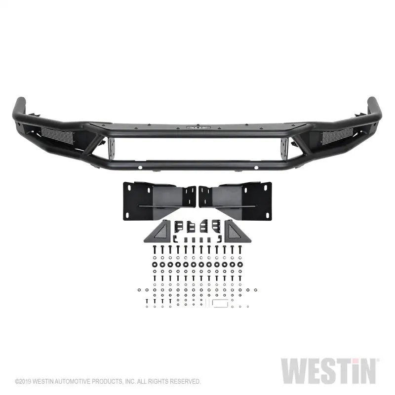 Westin Classic Outlaw Front Bumper For 2019–2022 Ram 1500 – Textured Black Finish 1