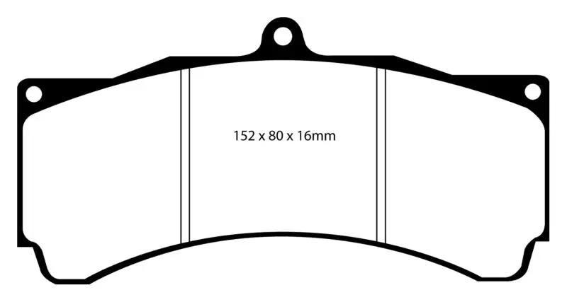 Ebc Yellowstuff High-Performance Street & Track Brake Pads 1