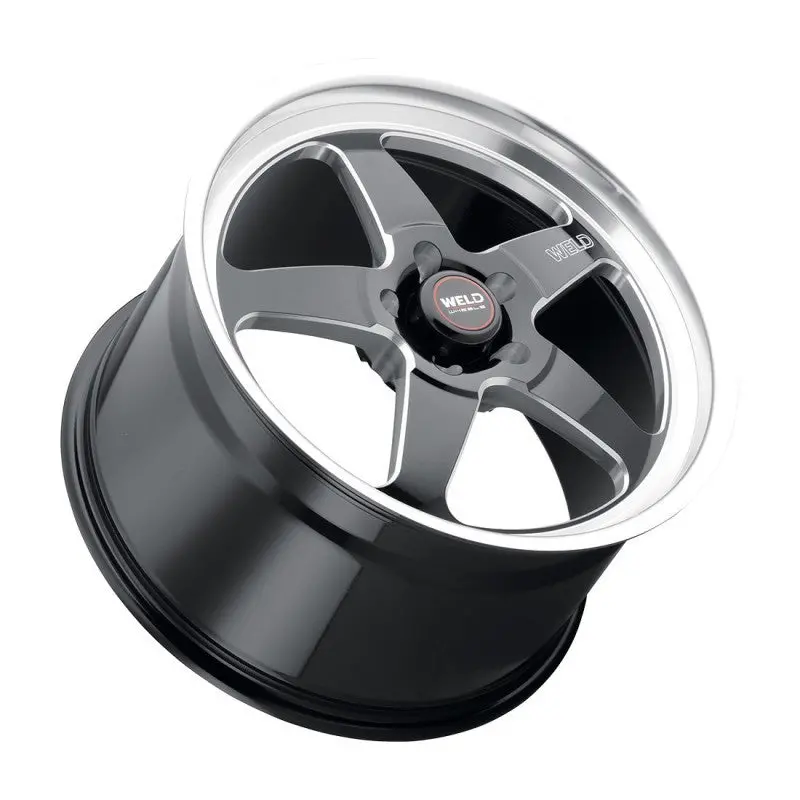 Weld Ventura Forged Aluminum Wheel – 18X10 Inch, 5X120.65 Bolt Pattern, +30Mm Offset, 6.7In Backspace, 70.3Mm Hub Bore, Gloss Black/Machined Face 1