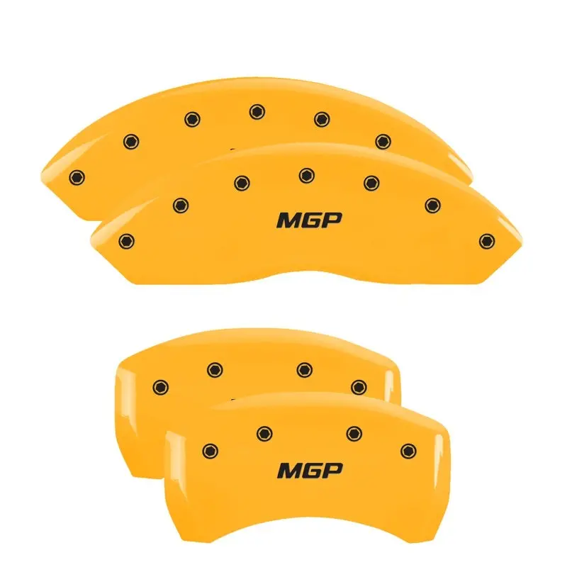 Mgp 4 Caliper Covers Engraved Front Shelby Engraved Rear Tiffany Snake Red Finish Silver Ch 2