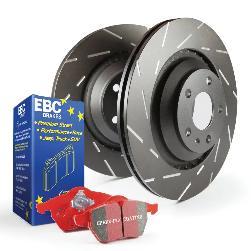 Ebc Redstuff Performance Brake Pad & Usr Drilled/Slotted Rotor Kit – S4 Application 2