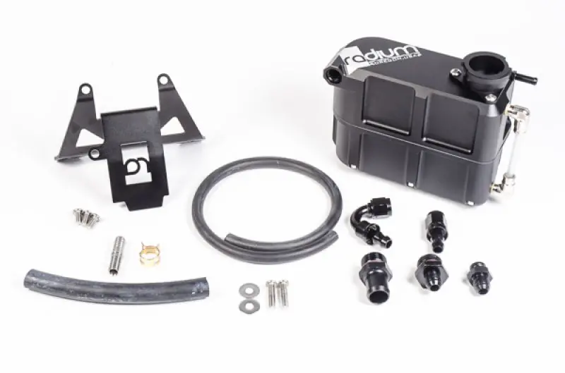 Radium Engineering Coolant Expansion Tank Kit For 2015–2023 Ford Mustang Gt, Boss 302, And V6 Models 1