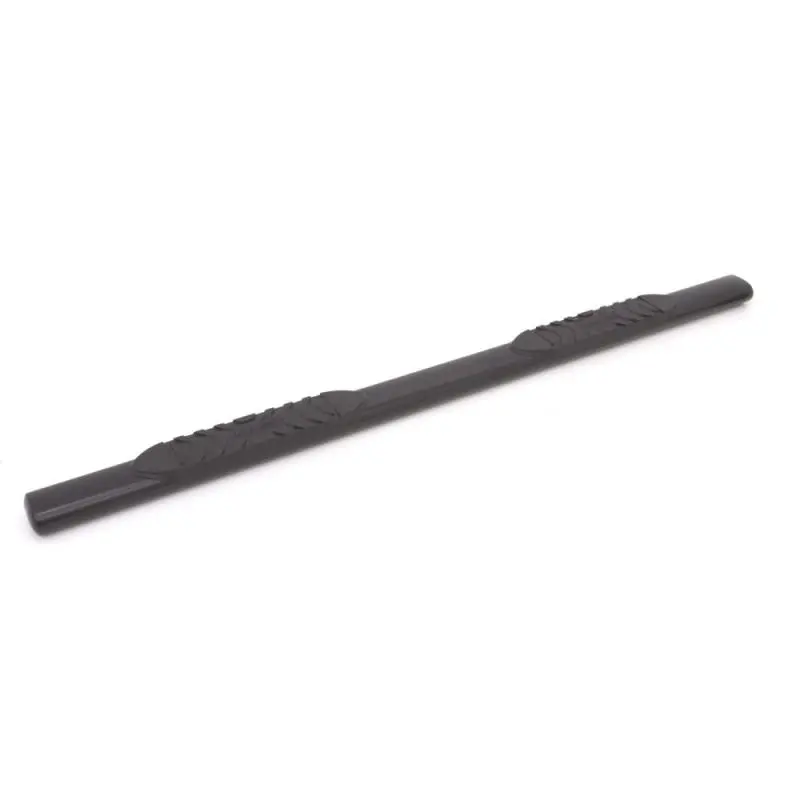 Lund 5-Inch Oval Straight Steel Nerf Bars – Black, Fits 2019 Chevrolet Silverado 1500 Crew Cab 1