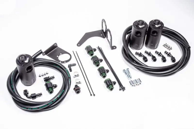 Radium Engineering Triple Catch Can System For Nissan R35 Gt-R 1