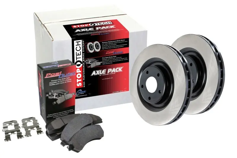 Centric Oe-Coated Four-Wheel Brake Kit – Front And Rear 1