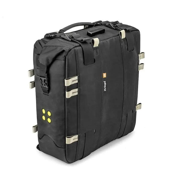 Kriega Overlander-S Os-22 Soft-Sided Pannier – Waterproof, Expandable Dual-Saddle Bag System 1