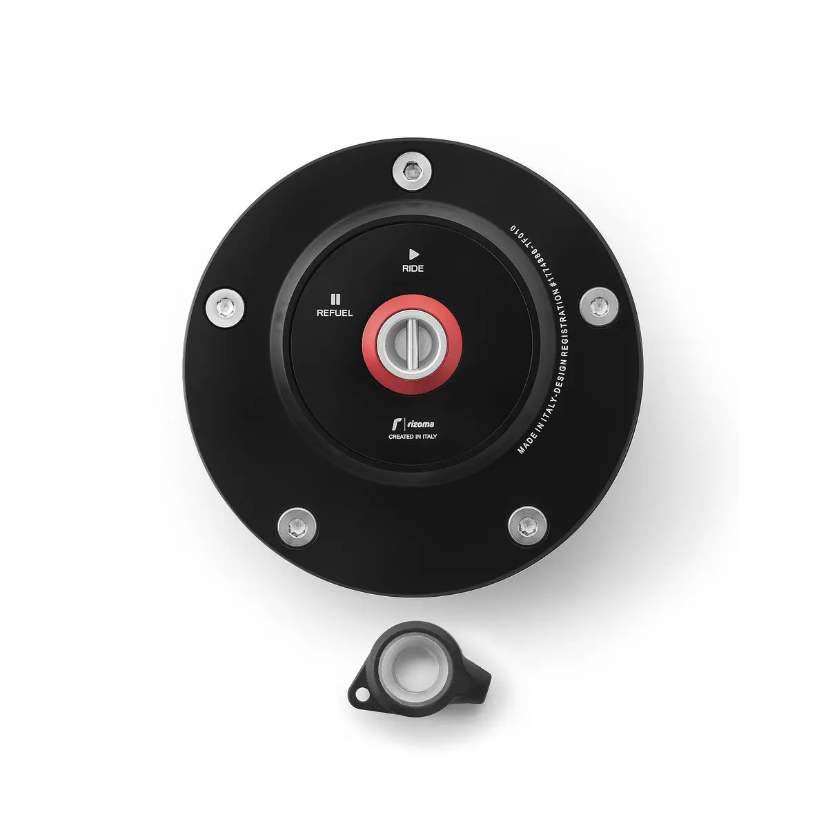 Rizoma Street Fuel Cap Kit For Ducati & Mv Agusta Motorcycles 1