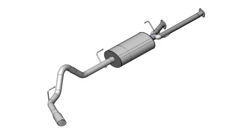 Corsa/Db Polished Sport Cat-Back Exhaust For 2011–2014 Toyota Tundra Double Cab & Crewmax (5.7L V8) 1
