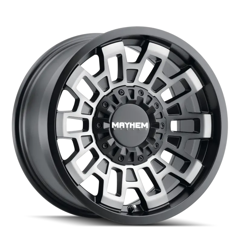 Mayhem Cortex 20×9 Wheel – 5×139.7 Bolt Pattern, 0Mm Offset, 110Mm Hub Bore, Matte Black With Dark Tint 1
