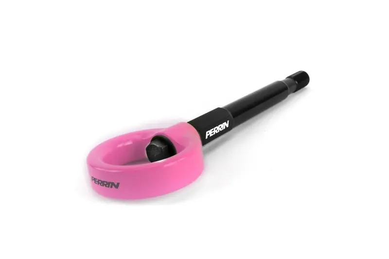 Perrin Front Tow Hook Kit For 2022+ Subaru Brz & Toyota Gr86 – Hyper Pink Finish 1