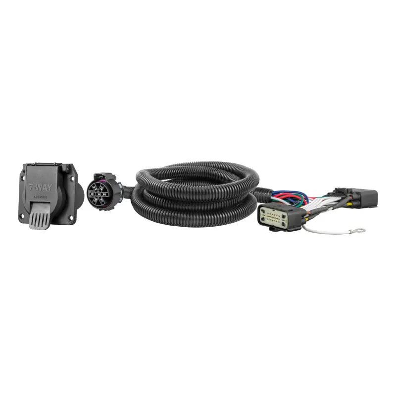 Curt Custom 7-Way Rv Trailer Wiring Harness For 2019–2024 Ford Ranger 1