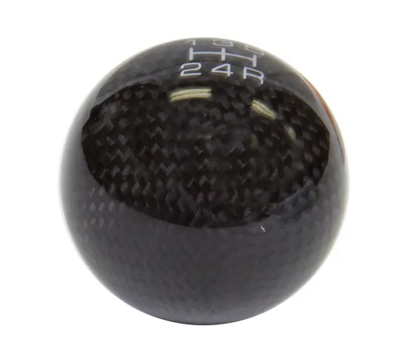 Nrg Universal Ball-Style Weighted Shift Knob – 480G Carbon Fiber, Compatible With 5-Speed Transmissions 1