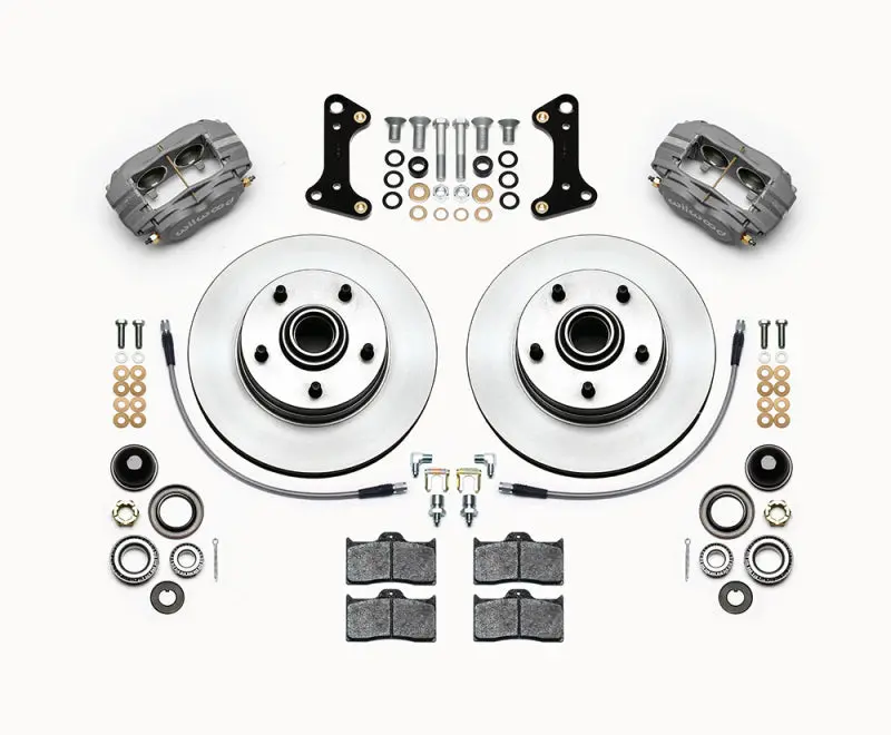 Wilwood Forged Dynalite-M Front Brake Kit – 11" Single-Piece Rotor & Hub Assembly For 1967–1969 Camaro & 1964–1972 Nova/Chevelle 1