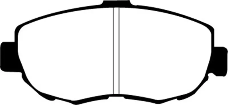 Ebc Greenstuff Front Brake Pads For 1993–1997 Lexus Gs300 (3.0L) 1