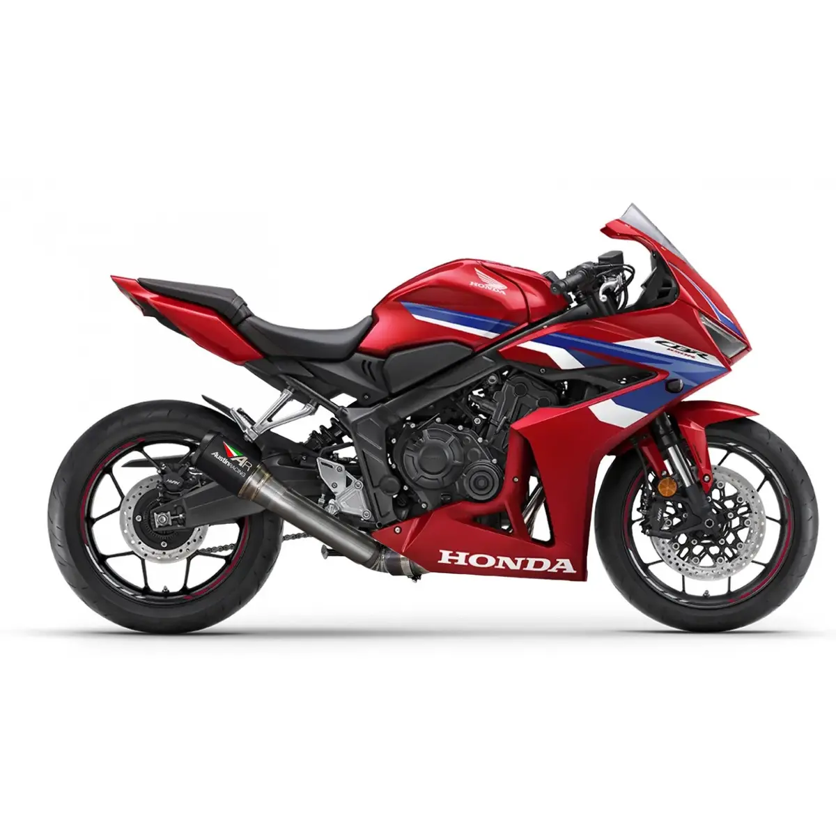 Austin Racing Gp1R Decat Slip-On Race Exhaust System For 2017+ Honda Cb650 & Cbr650 1
