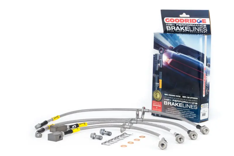 Goodridge Stainless Steel Brake Line Kit – 2017 Honda Civic Type R 1