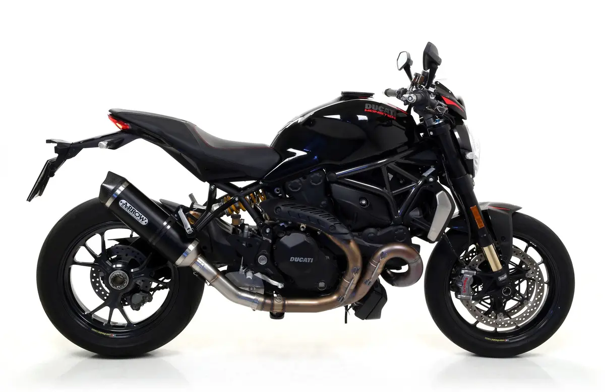 Arrow Racing Silencers For 2016-20 Ducati Monster 1200, 1200S, 1200R 1