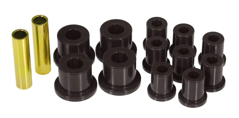 Prothane Rear Leaf Spring And Shackle Bushing Kit – Black, For Jeep Cj5/Cj7 (1976–1986) 1