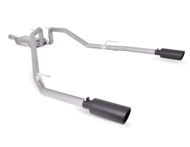 Gibson Cat-Back Dual Exhaust System – Black Elite Series For 2014–2017 Ram 1500 Big Horn (3.0L V6) 1