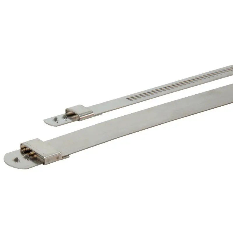Dei Stainless Steel Positive-Locking Tie – 1/4" X 9", Pack Of 8 1