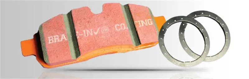 Ebc 08-11 Chrysler Town & Country 3.3 Extra Duty Front Brake Pads 1
